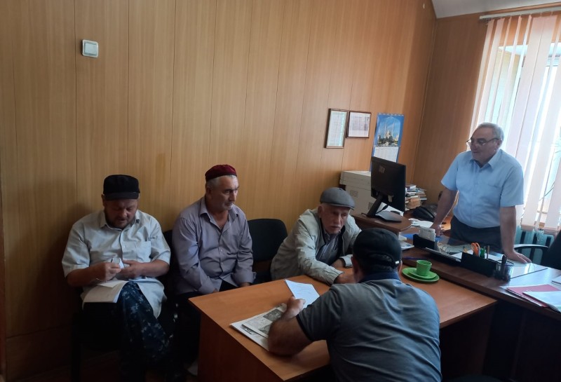 В Гумбетовском районе подвели итоги работы за первое полугодие