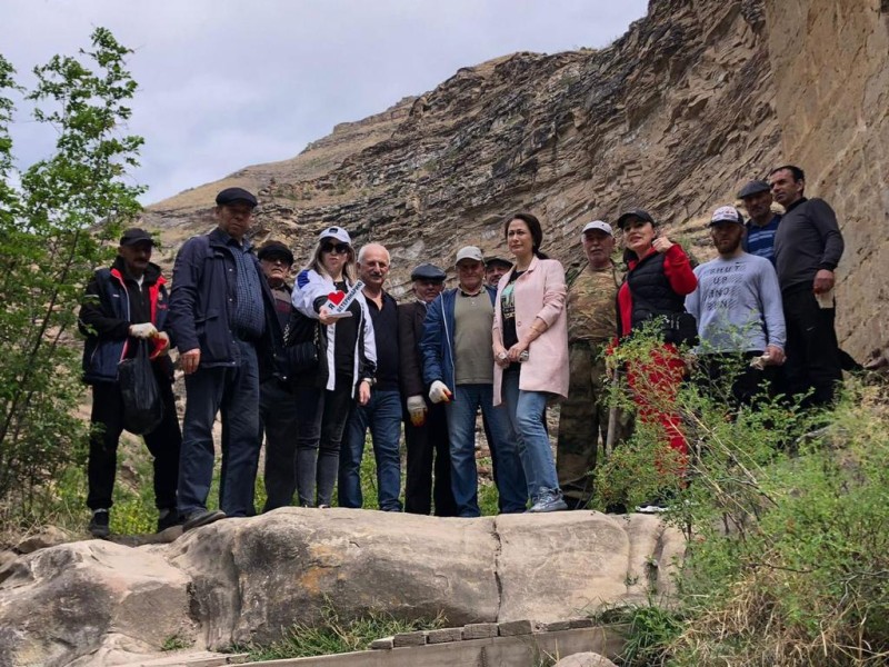 В Дагестане прошел общереспубликанский субботник