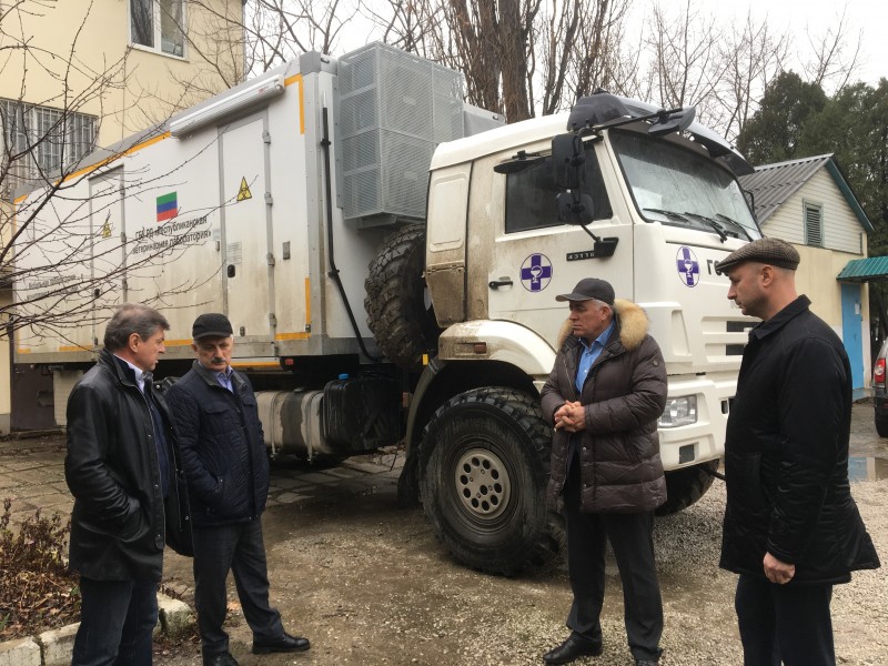 В арсенале ветеринарной службы появились передвижные лаборатории