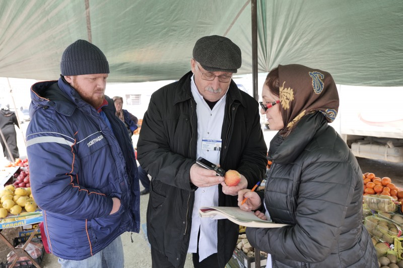 Мониторинговая работа на ярмарках и рынках выходного дня