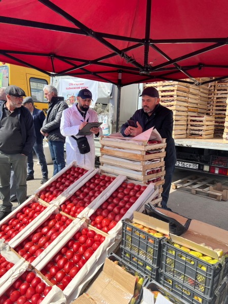 В Хасавюрте прошла сельскохозяйственная ярмарка