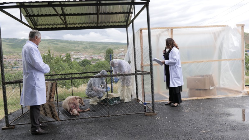В Карабудахкентском районе прошли межрегиональные командно-штабные учения