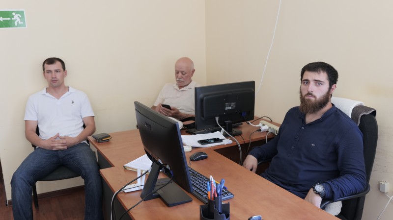 Совещание в городском отделе