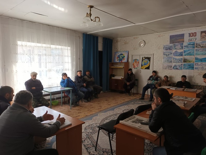 Ветеринарно-профилактические мероприятия в Гунибском районе