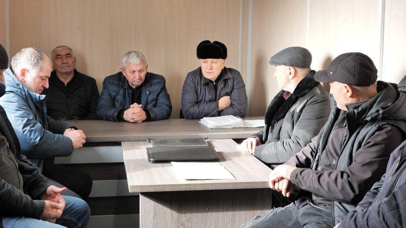 В Бабаюртовской зоне отгонного животноводства установлена модульная бытовка