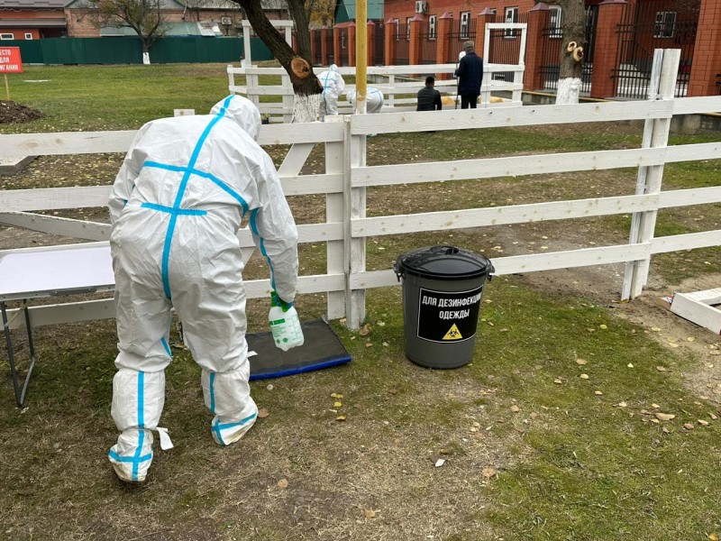 В Чеченской Республике провели межведомственные тренировочные учения по локализации и ликвидации условного очага сибирской язвы