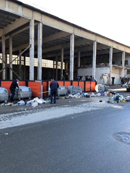 Ветеринары на субботнике!