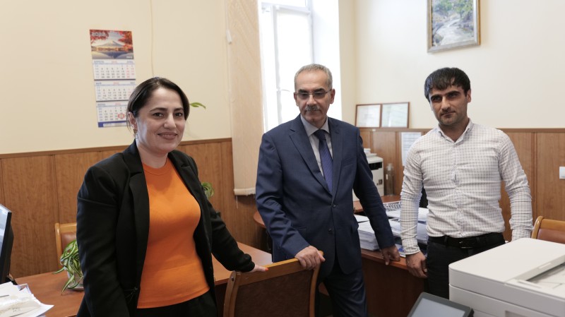 Нариман Абдулмуталибов встретился с коллективом Комитета по ветеринарии РД