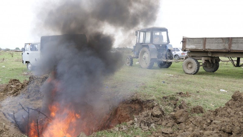 В Хасавюртовском районе провели учения по ликвидации очага ящура