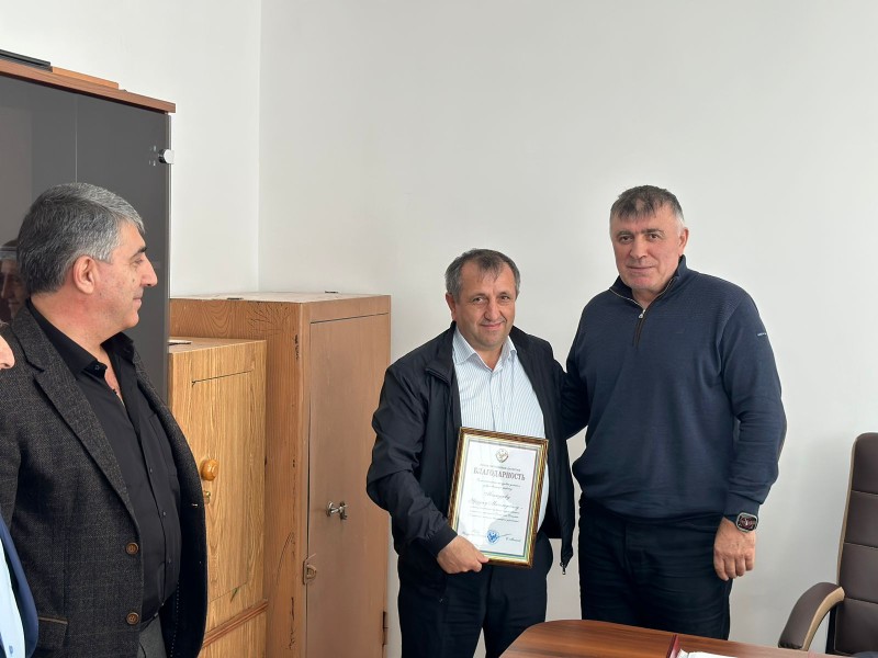 Рабочая поездка председателя Дагветеринарии Магомеда Шапиева