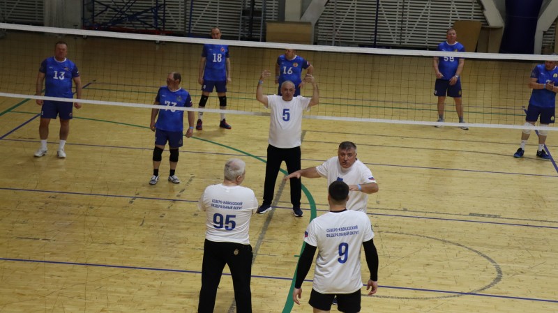 Команда СКФО заняла II место в турнире по волейболу среди госветслужб России