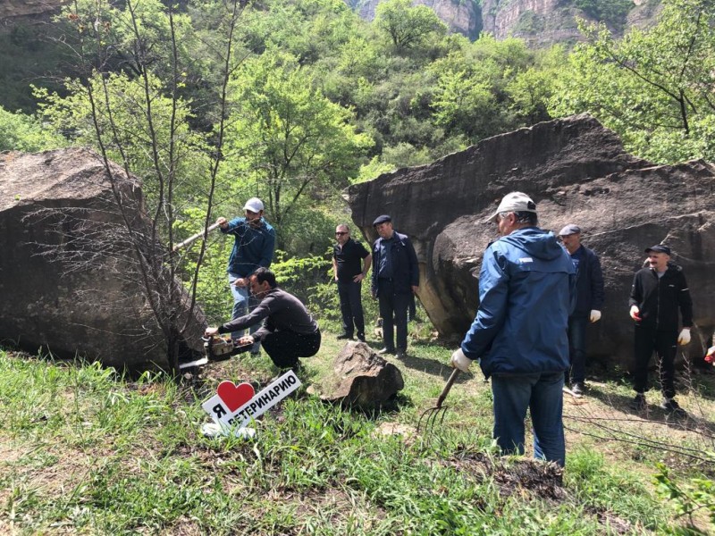 В Дагестане прошел общереспубликанский субботник