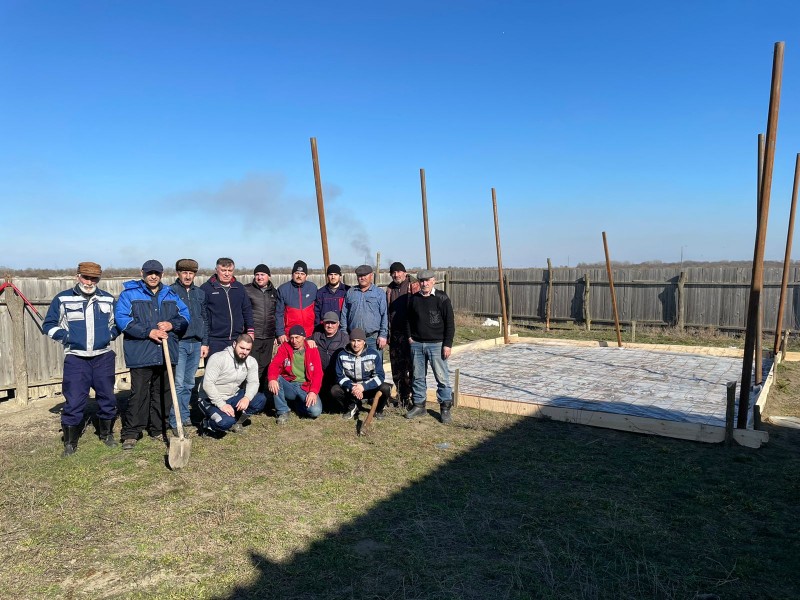 Подготовительные работы для монтажа крематора