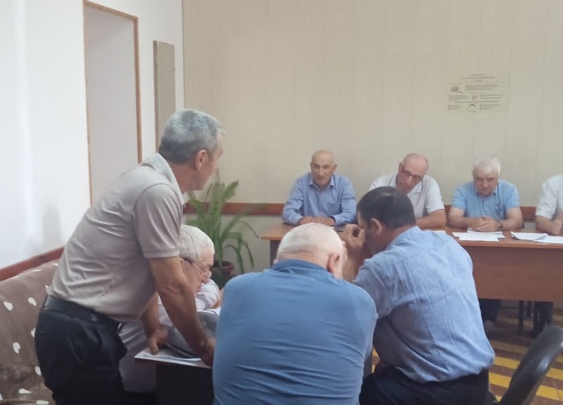 В Хунзахском районе состоялось производственное совещание по итогам работы за первое полугодие 2022 года