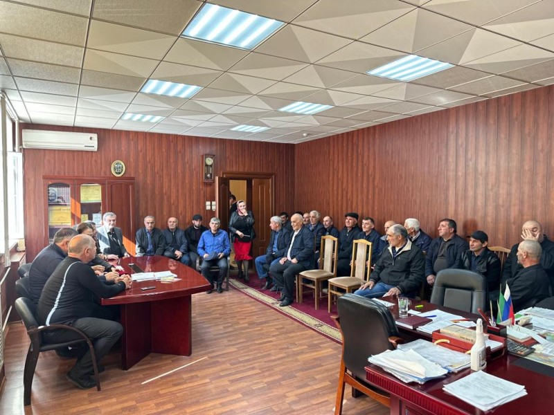 Рабочая поездка председателя Дагветеринарии Магомеда Шапиева