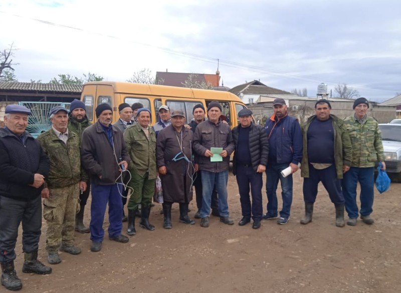 Противобруцеллезные мероприятия в Табасаранском районе