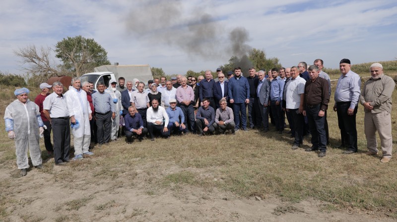 Учения по ликвидации условного очага оспы овец