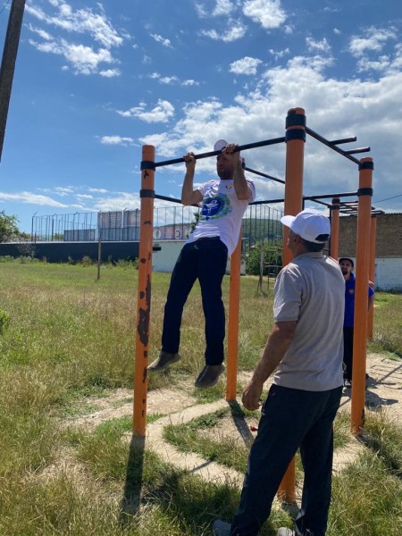 Трудовой коллектив ГБУ РД «Казбековское районное ветеринарное управление» принял участие в фестивале Всероссийского физкультурно-спортивного комплекса ГТО