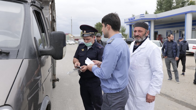 В Хасавюртовском районе провели учения по ликвидации очага ящура
