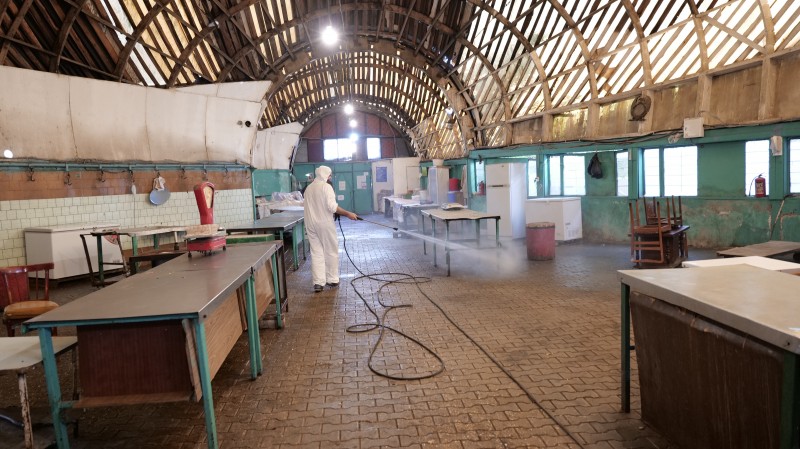 Ветеринарно-санитарные мероприятия на ООО «Махачкалинский универсальный рынок «Филиал «Узбекгородок»