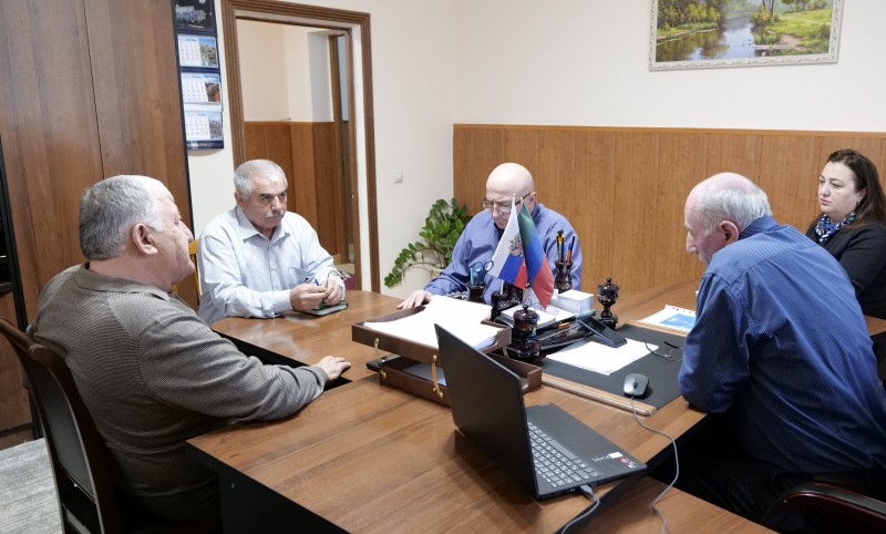 Совещание в Республиканском ветеринарном управлении