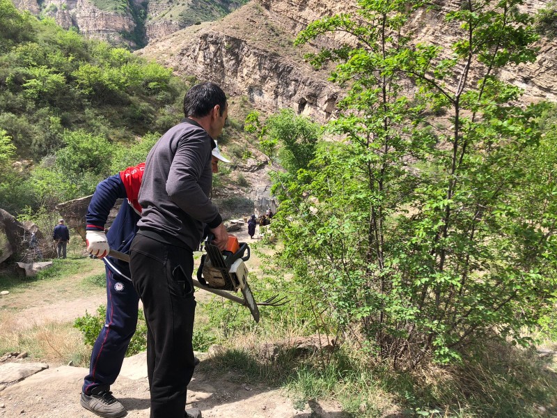 В Дагестане прошел общереспубликанский субботник