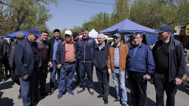 В Махачкале прошла ярмарка выходного дня