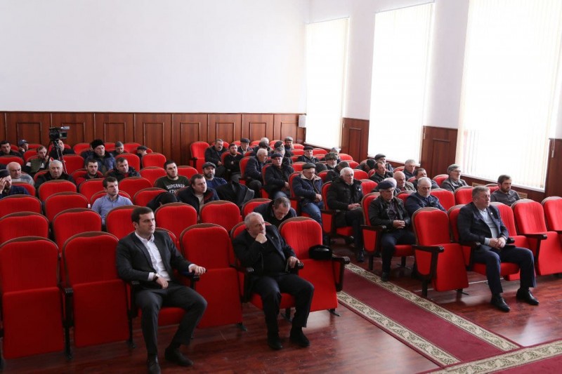 В Хунзахском районе прошло итоговое совещание работников ветеринарного управления