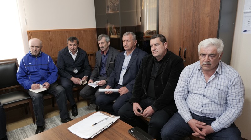 Совещание в Республиканском ветеринарном управлении