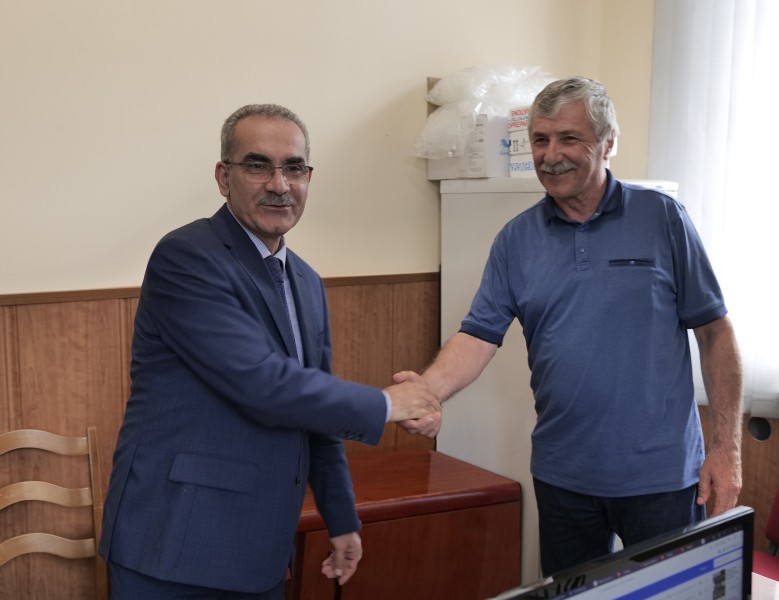 Нариман Абдулмуталибов встретился с коллективом Комитета по ветеринарии РД