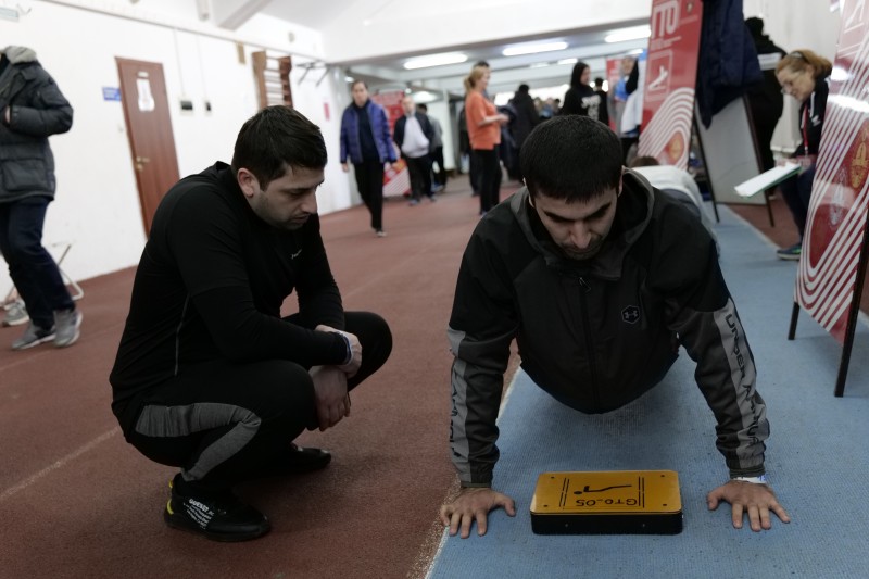 Работники Комитета по ветеринарии РД приняли участие в фестивале ГТО