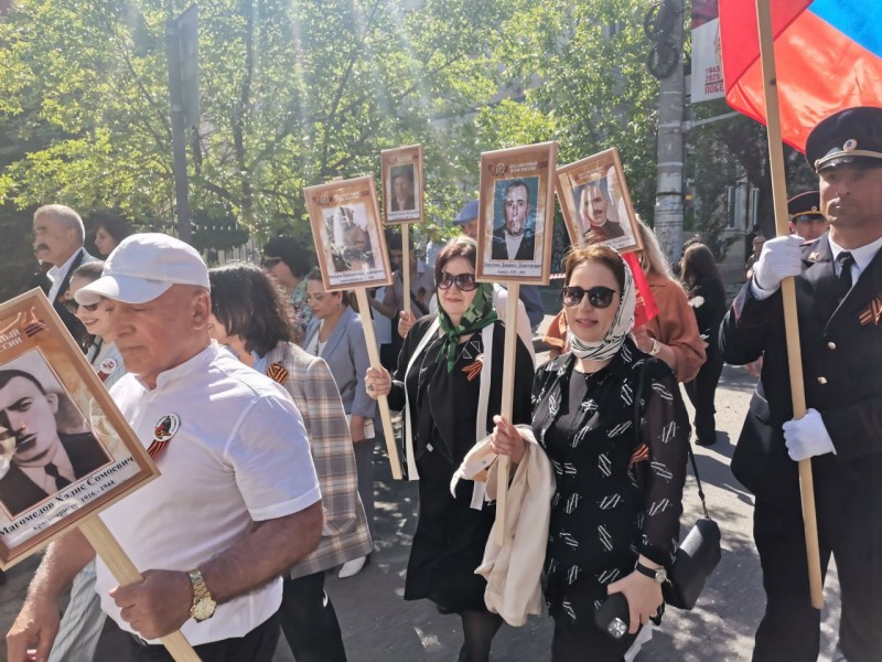 Специалисты ветеринарной службы приняли участие в акции «Бессмертный полк»