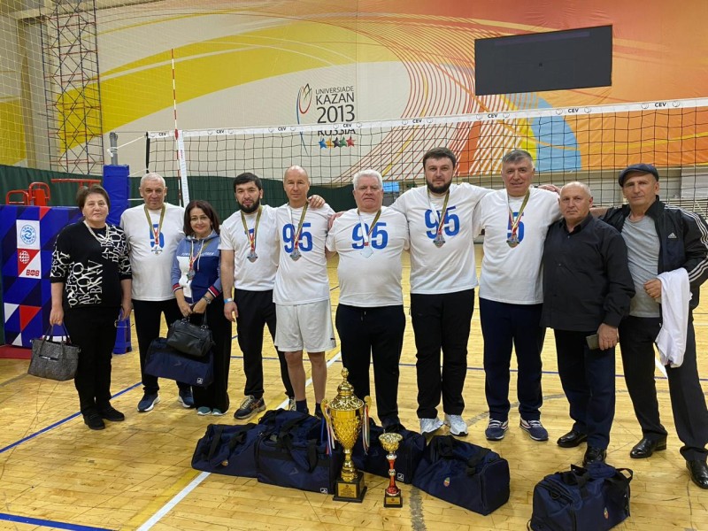 Команда СКФО заняла II место в турнире по волейболу среди госветслужб России