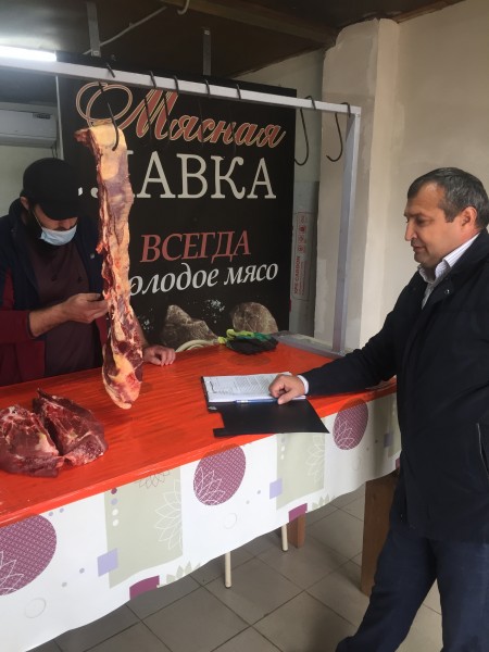 Мониторинговые мероприятия по соблюдению ветеринарно-санитарного благополучия территории Южного межрайонного отдела