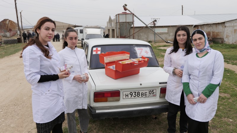 Комитетом по ветеринарии РД проведено очередное учение по ликвидации условного очага особо опасного заболевания