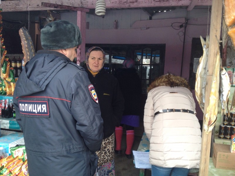 Контрольные мероприятия в Тарумовском районе