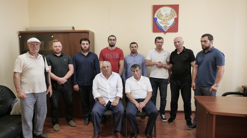 Совещание в городском отделе