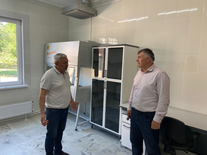 В Бабаюрте готовится к открытию новое здание ветеринарной лаборатории