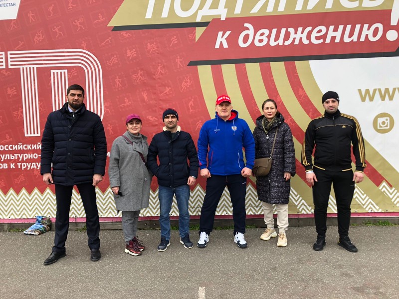 Работники Комитета по ветеринарии РД приняли участие в фестивале ГТО