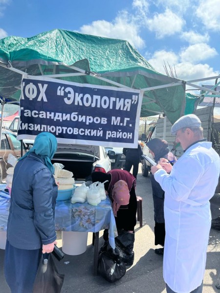 В Хасавюрте прошла сельскохозяйственная ярмарка