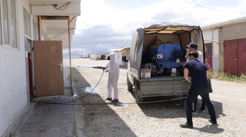 Ветеринарно-санитарные мероприятия на территории ООО «Манасская ярмарка»