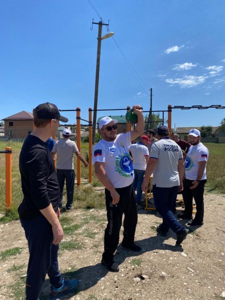 Трудовой коллектив ГБУ РД «Казбековское районное ветеринарное управление» принял участие в фестивале Всероссийского физкультурно-спортивного комплекса ГТО