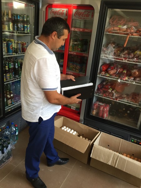 Контрольные мероприятия на торговых точках в Кайтагском районе