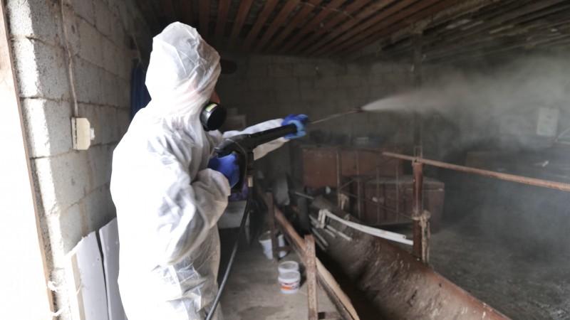 В Хасавюртовском районе провели учения по ликвидации очага ящура