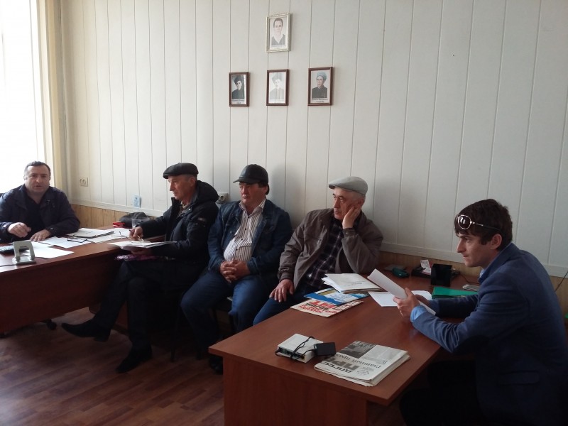 Совещание ветеринарных специалистов в Гунибском районе