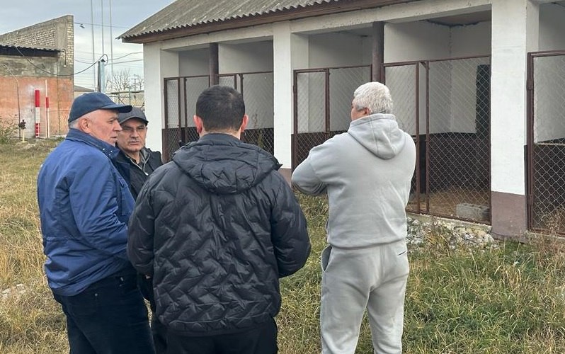 Осмотр приюта в Буйнакском районе