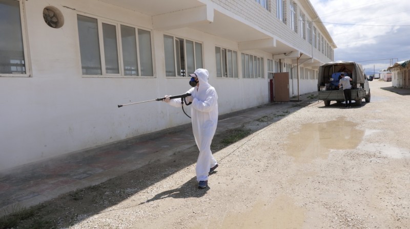 Ветеринарно-санитарные мероприятия на территории ООО «Манасская ярмарка»