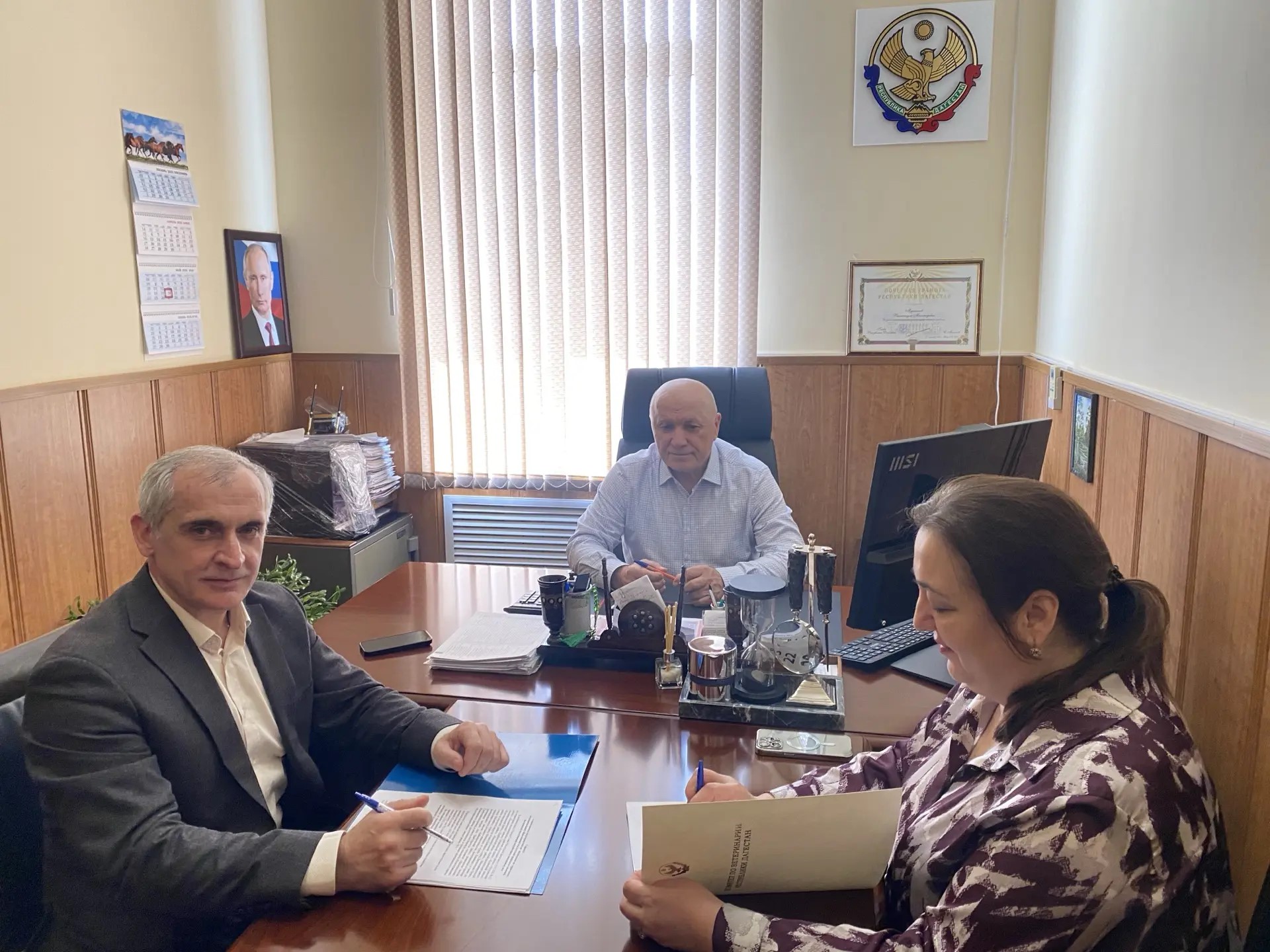 Рабочая встреча по запуску новой программы повышения квалификации в сфере ветеринарного учёта